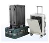 Multi-Purpose Business Trolley Suitcase with Laptop Compartment and Cup Holder