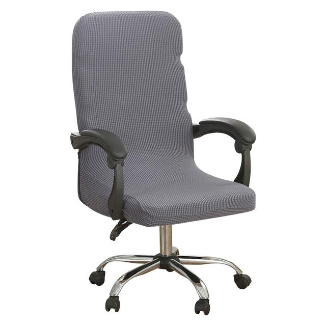 Elastic Office Lift Computer Chair Cover Modern Anti -Dirty Rotating Chair Seat Case Home Chair Covers Removable Slipcovers