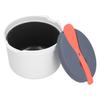 PP Material Rice Steamer Pot 2-Layer Design Microwave Cookware Set  For Cooking Vegetables