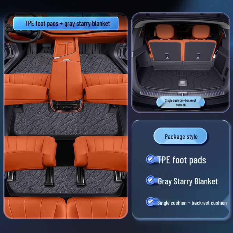 WEY Blue Mountain TPE25 Floor Mats - New Model Car Interior Carpet Accessories