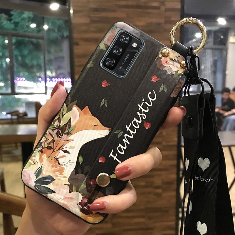 Durable Dirt-resistant Phone Case For Blackview A100 Waterproof Wristband Protective Fashion Design Phone Holder Ring