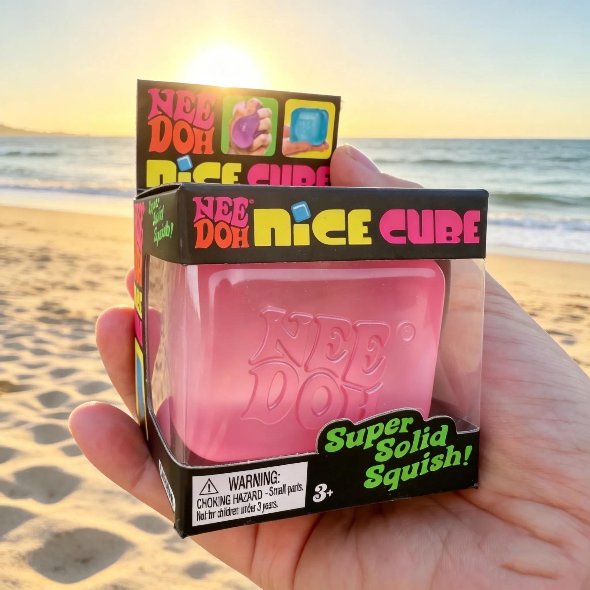 Interesting Toys Nice Cube Fidget Focus Toy, Sensory Stress Relief Cube For Anxiety Relief Adults & Kids