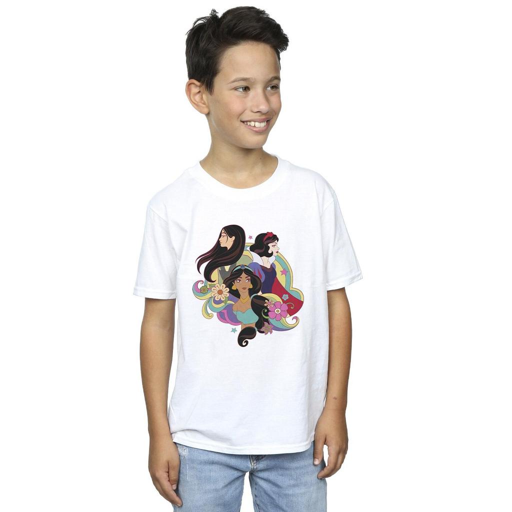 Disney Boys Princess Mulan Jasmine Snow White T-Shirt