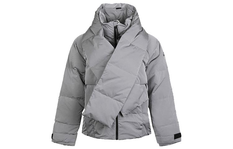 Adidas Down Jackets Women s Undyed Stand Collar Lightweight Down Jacket FT2534 S
