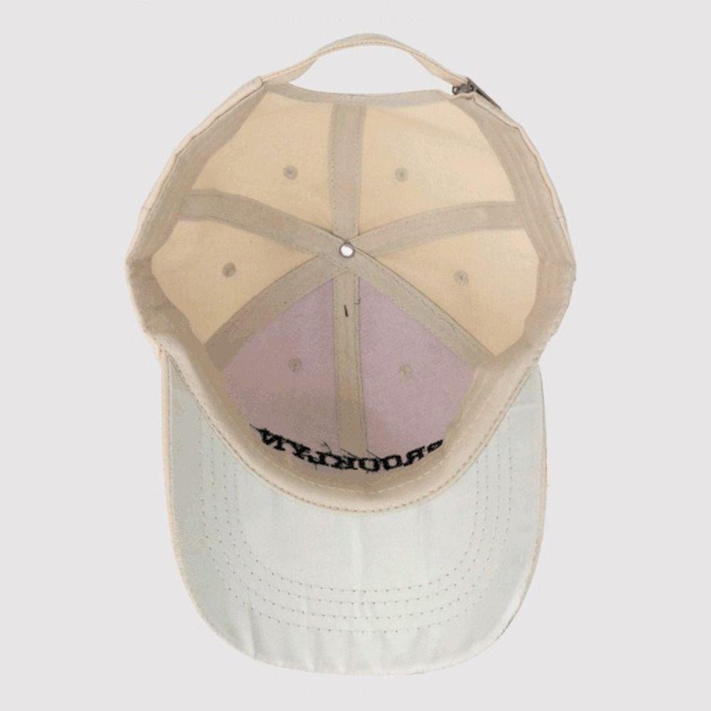 Letter Embroidered Baseball Cap High Quality Sunscreen Hat Creative Snapback Hat  Daily Wear