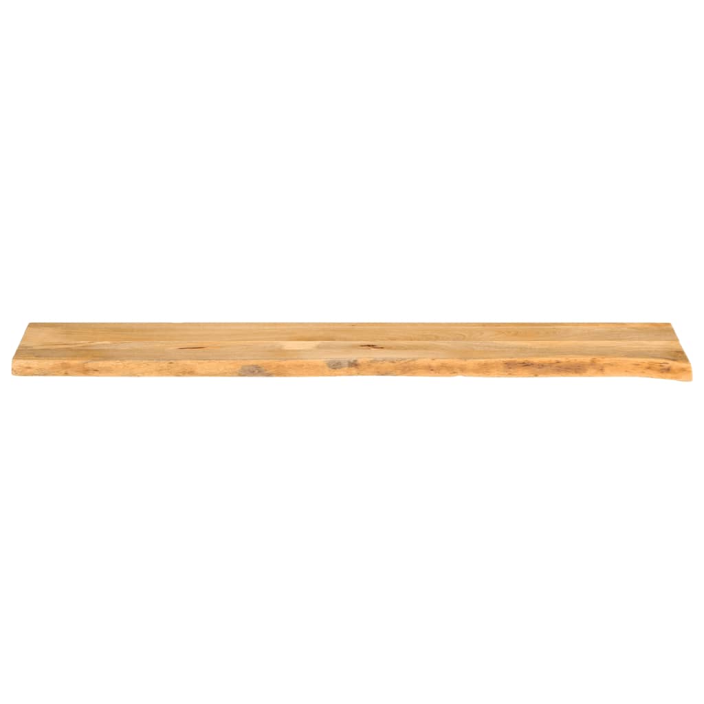 Live Edge Table Top 140 x 40 x 3.8 cm Solid Mango Wood