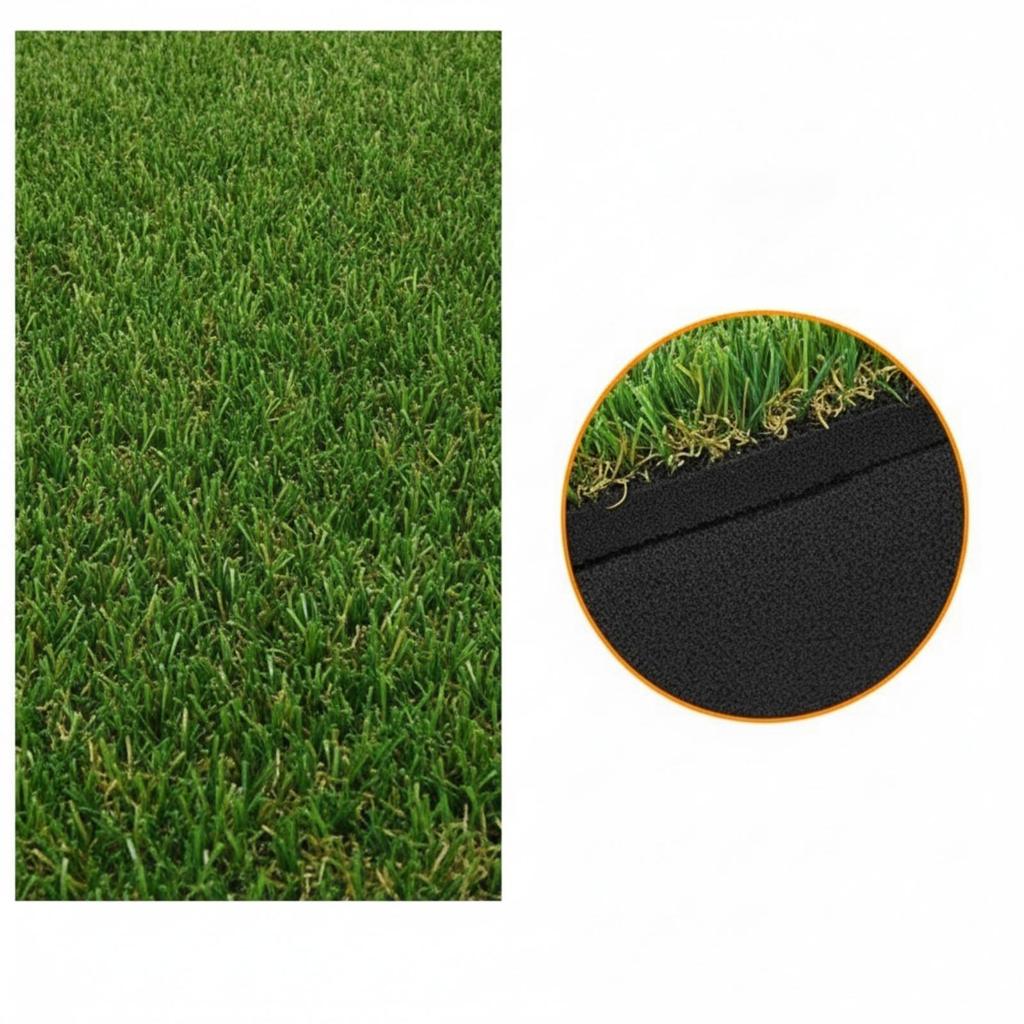 Golf Hitting Mat Shock-Absorbing Practice Cushioned for Garage