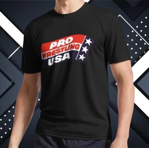 Men s and Women s T-shirts Pro Wrestling USA XXXL
