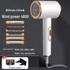 High Power Blue Light Negative Ion Hair Dryer with Strong Wind