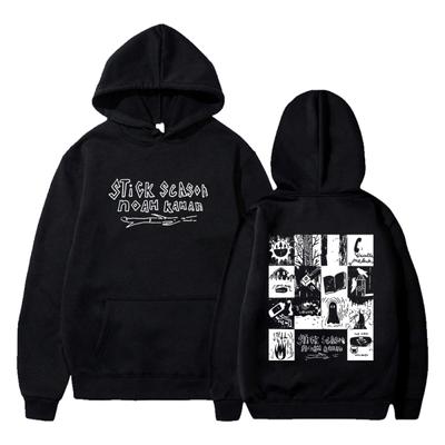 Noah Kahan Stick Seizoen Hoodie 2023 World Tour Lange Mouw Streetwear Dames Heren Hooded Sweatshirt Hip Hop Kleding