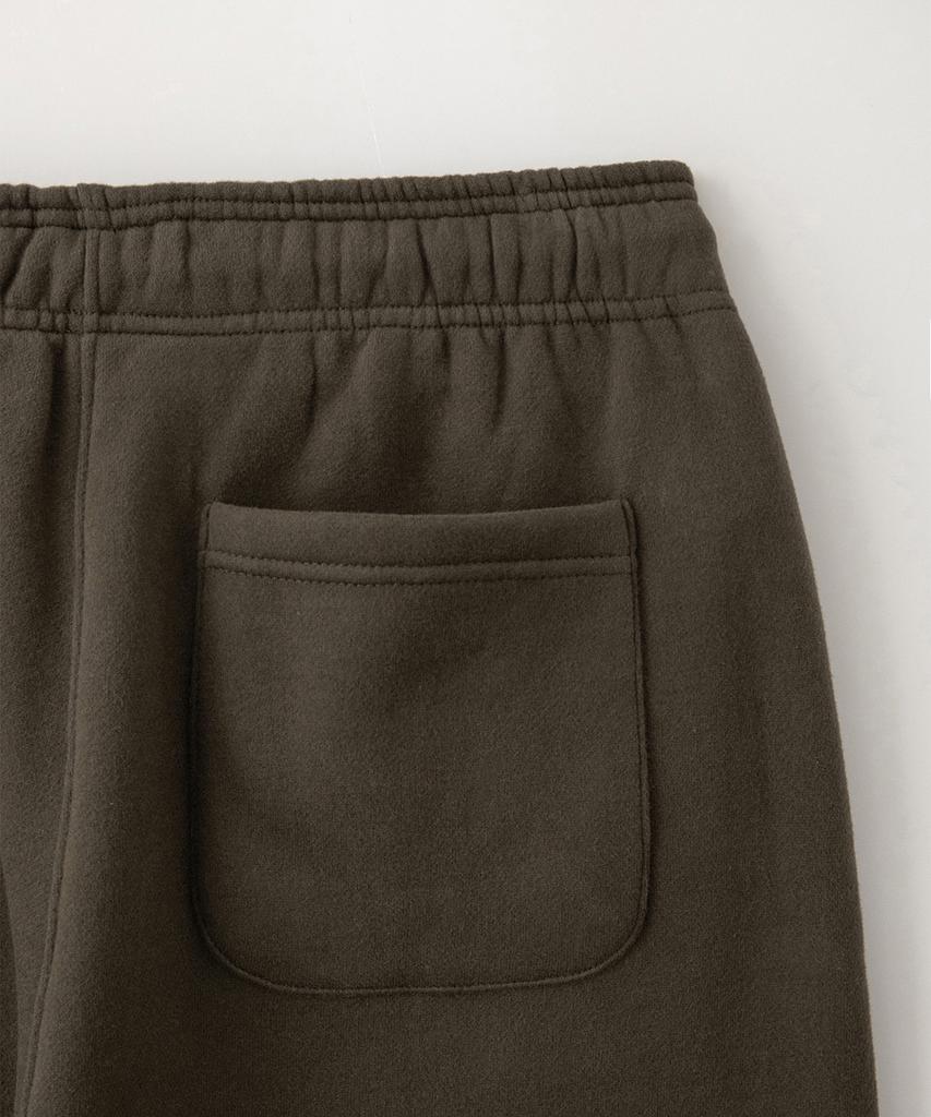 Sseomweeobeoteo Square Logo String Sweatpants - Brown
