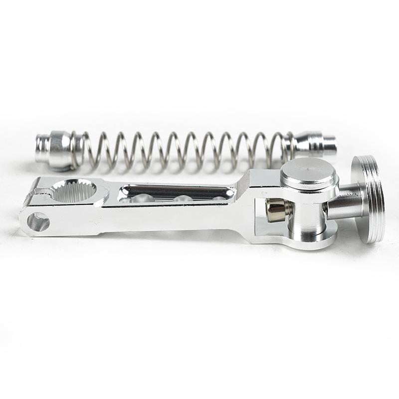 New 1Set Motorbike Accessories Cnc Brake Arm Kit With Spring Alloy Universal Modified Motorcycle Rocker Arm Bracket