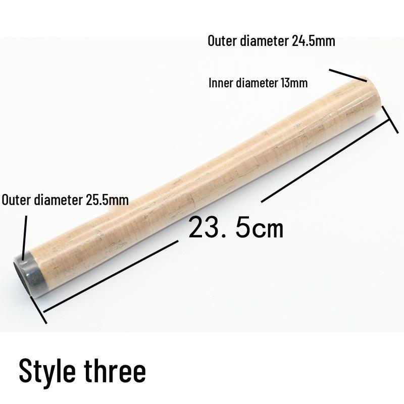 DIY Köderrute Ersatz: Korkgriff, 18cm-39cm, Einteilige Rutenmodifikation & Reparatur für weite Würfe.