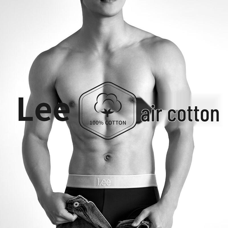 Lee Herren Xinjiang-Baumwolle 10A Antibakterielle Boxer-Slips