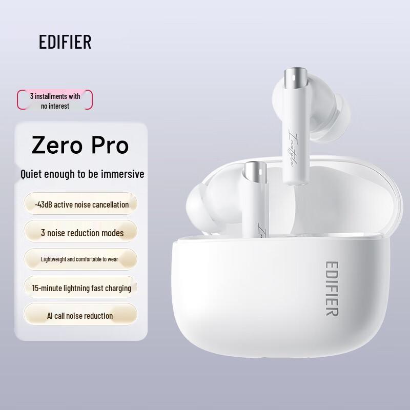 

Edifier Zero Pro True Wireless ANC Earbuds