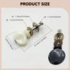 4 Pieces Ukulele Tuning Pegs Banjo Accessories Parts Replacement Machine Heads