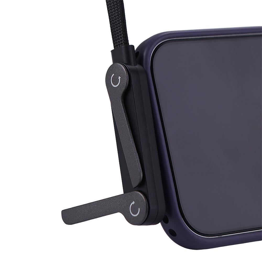 2-in-1 Design Charging Cable Built In Phone Stand Data Cable Mobile Phone Stand Cable  Office Use