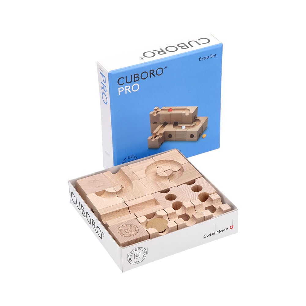 

Cuboro PRO Cuboro PRO Набор 216 Шариковый трек Шариковая башня Детские деревянные игрушки Конструктор Cuboro Cuboro Блоки Игрушки Конструктор Дополнение [Продукт]