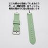 Swatch X Omega Exclusive Rubber Strap with Buckle (Light Green)