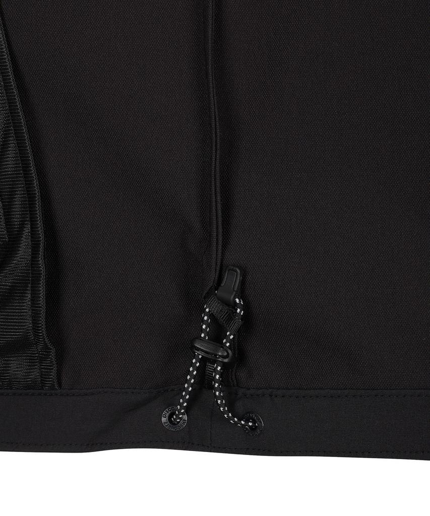 Discovery Expedition Men'S Outdoor Woven High-Neck Training Jacket (Black)