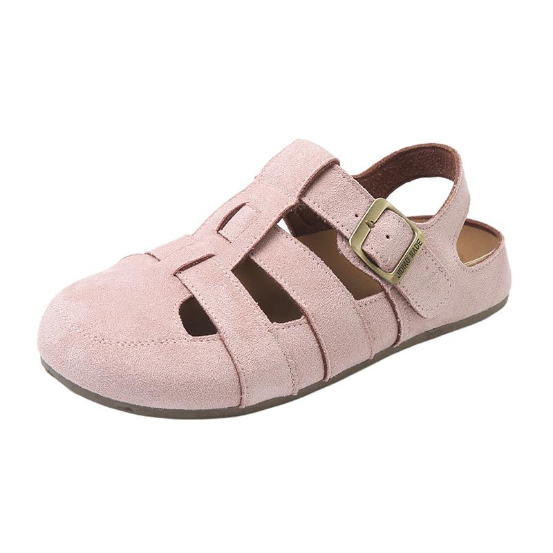 Flats Women Sandals Summer Casual Shoes Cozy Walking Woman Slippers Designer 2025 Trend Brand Sport Women’s Chaussures
