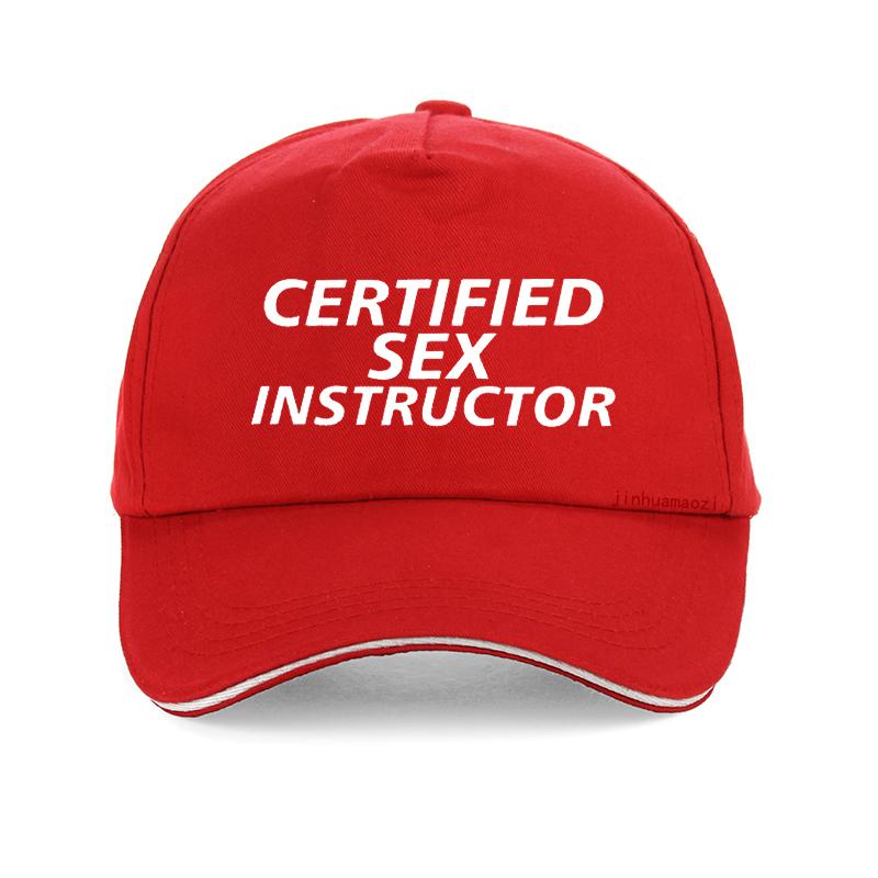 Adult Certified Sex Instructor First Lesson Free Funny Printed Baseball Cap For Men Women Humor Teacher Hiphop Trucker Hat Adjustable