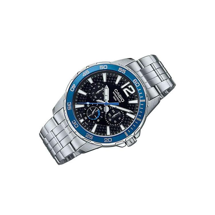 CASIO Men 41.4mm Black Watch MTD-330D-1A2VDF