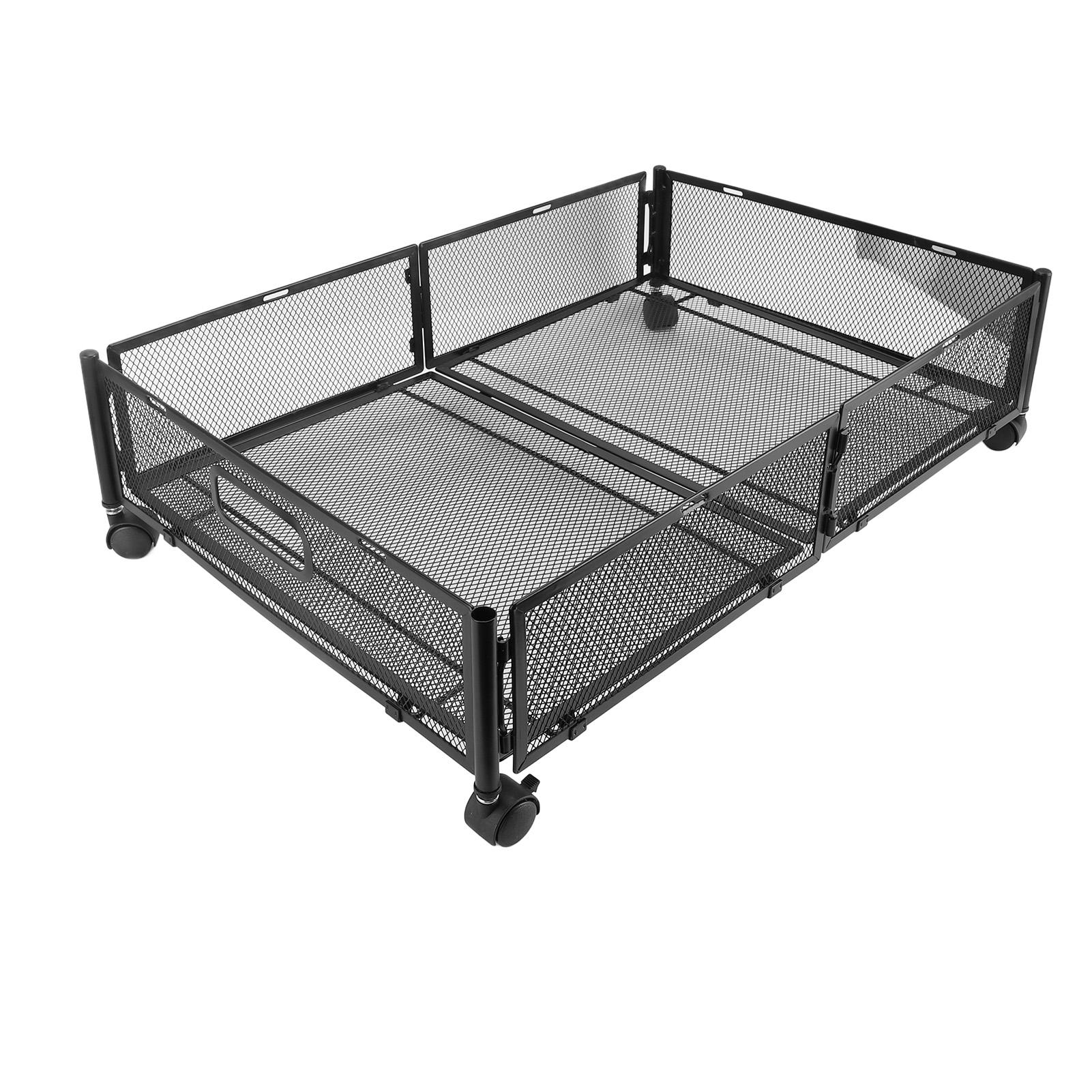 

Хранение под кроватью на колесиках, большая вместимость, прозрачный верх, выдвижной ящик на колесиках для одежды и обуви