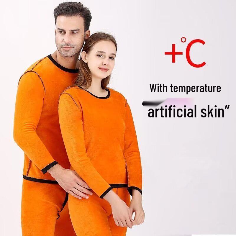 Men's and Women's Winter Thermal Underwear Long Johns Set