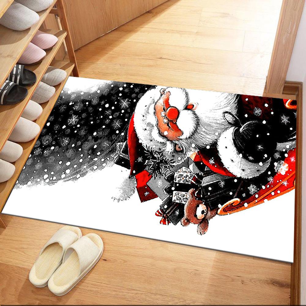 Christmas 207 Carpet Perfect for Game Room Entryway Decorate room Dining Room Antislip Carpet Anime Office Decor