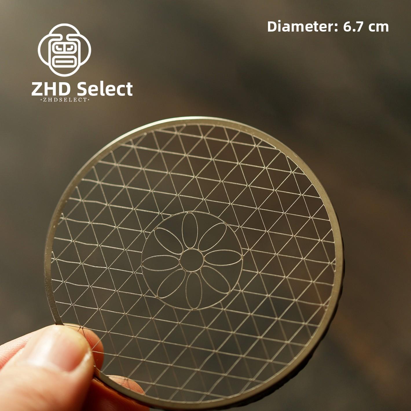 Stainless Steel Fireproof Mat Incense Holder Tea Ceremony Essential Oil Diffuser Heat Insulation Flame Retardant Pad