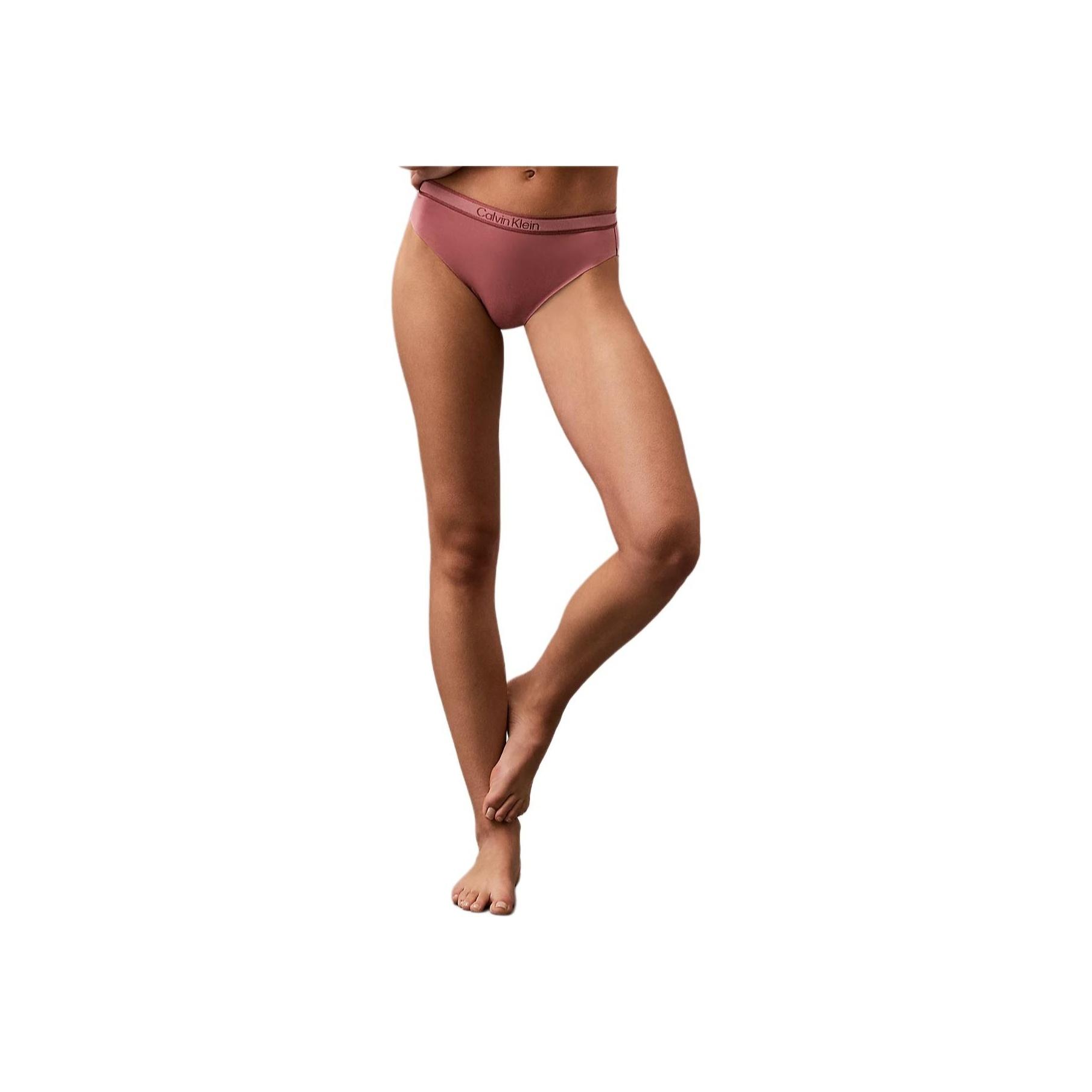 

Calvin Klein Breathable Minimalist Letter Embroidered Mid-Rise Underwear Women underwear 000QF7952E-VLZ S