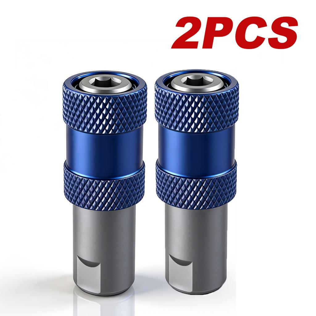 Universal Magnetic Screwdriver M10 Interface Head Bit Holder Metal Magnetizer Steel Sleeve Power Tool Position Ring Accessory
