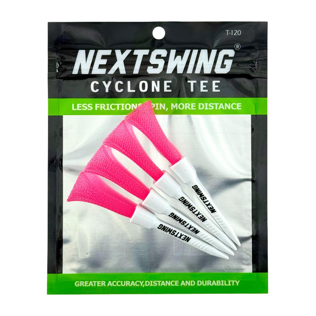 NextSwing Golfball-Tee Niedriger Widerstand Elastisches Netz-Ballhalterung Zyklon Limitierte Auflage Abschuss-Golf-Tee Robust Und Langlebig Kunststoff