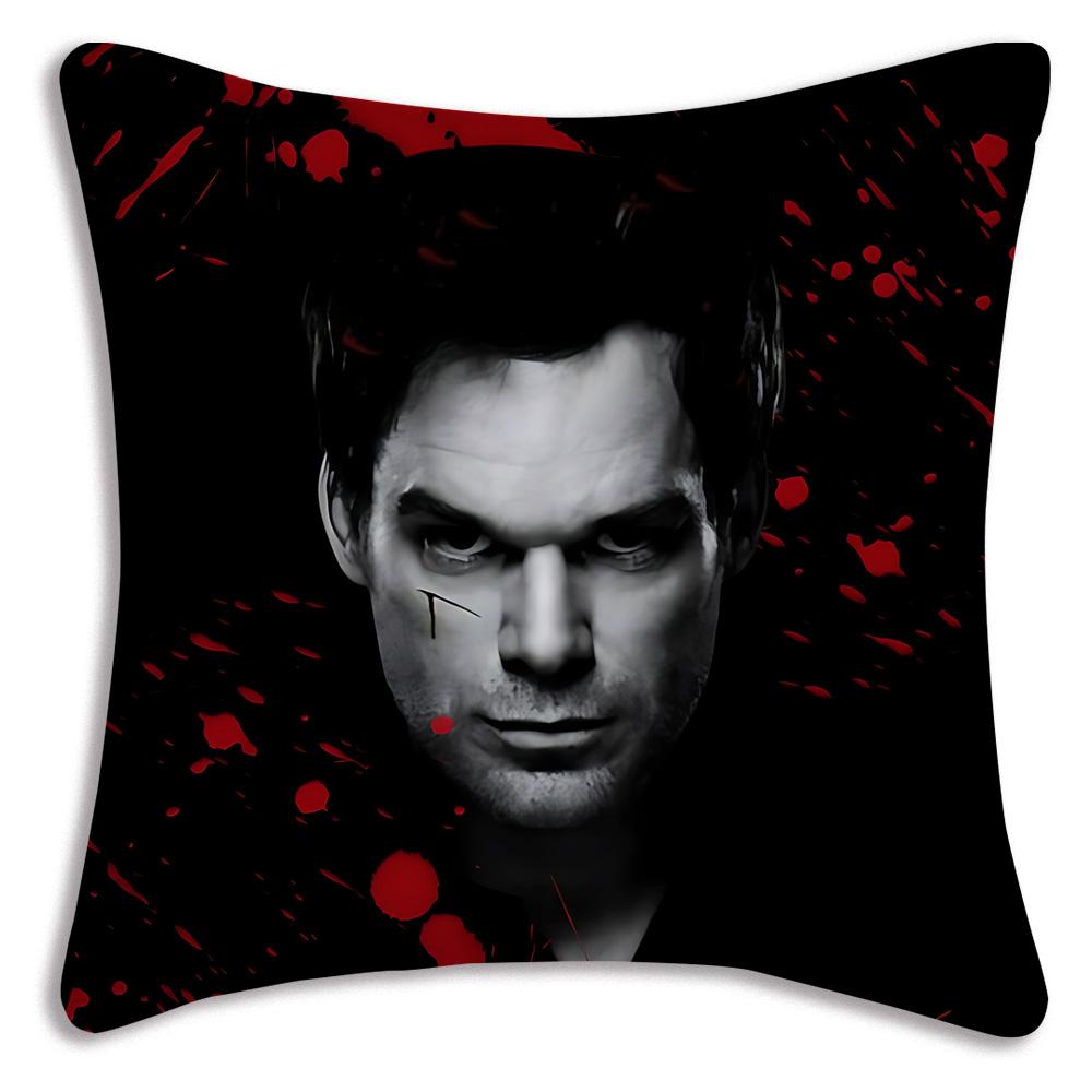 Copricuscini Classici Film D-Dexter Morgans Cartone Animato Divano Decorativo Casa Stampa Double-sided Corto Peluche Carino Copricuscino