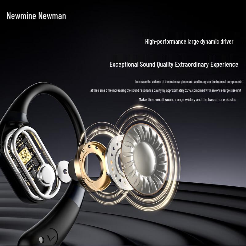 Newman OWS Air Conduction Open-Ear Wireless Sport Headphones