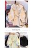 Women's French-Style Doll Collar Windbreaker: Waist-Cinched Wool Padded Coat for Late Autumn & Early Winter 2026.
