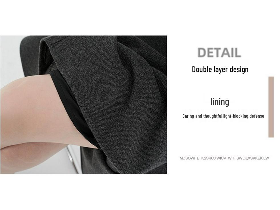 Women's Cashmere Wool Blend Midi Skirt - 2025 Autumn/Winter, Hip-Hugging A-Line with Back Vent