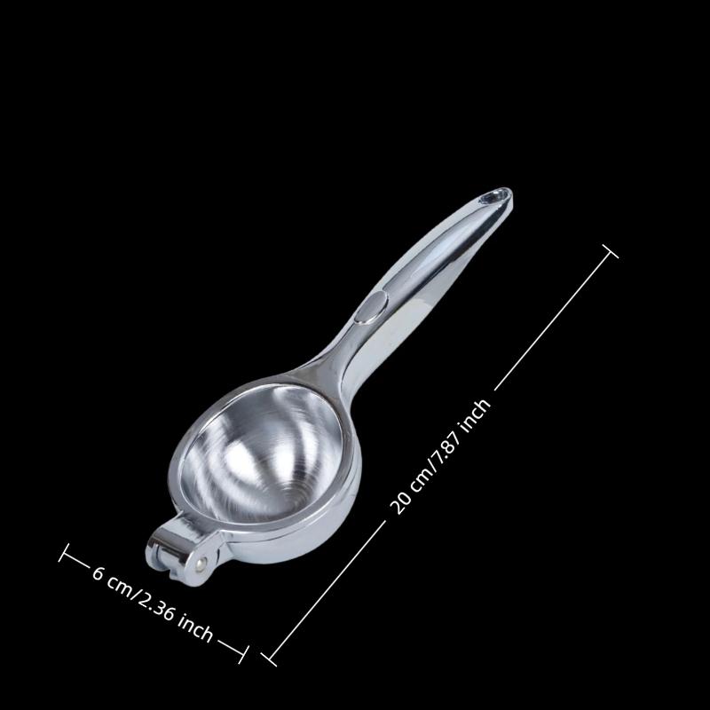 1Pcs Stainless Steel Manual Citrus Juicer High Juice Yield Easy Squeeze Handle For Home Kitchen Fresh Juice Cocktail Making