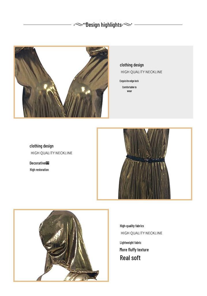 70s Retro Disco Performance Costumes - European & American Style for Couples, Hip Hop-Inspired