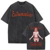 T-shirt Oversize Larga Estiva Band Rock EXTREMODURO Tour 2026 T-shirt Lavata Vintage Uomo Donna Moda Hip Hop Street T-shirt