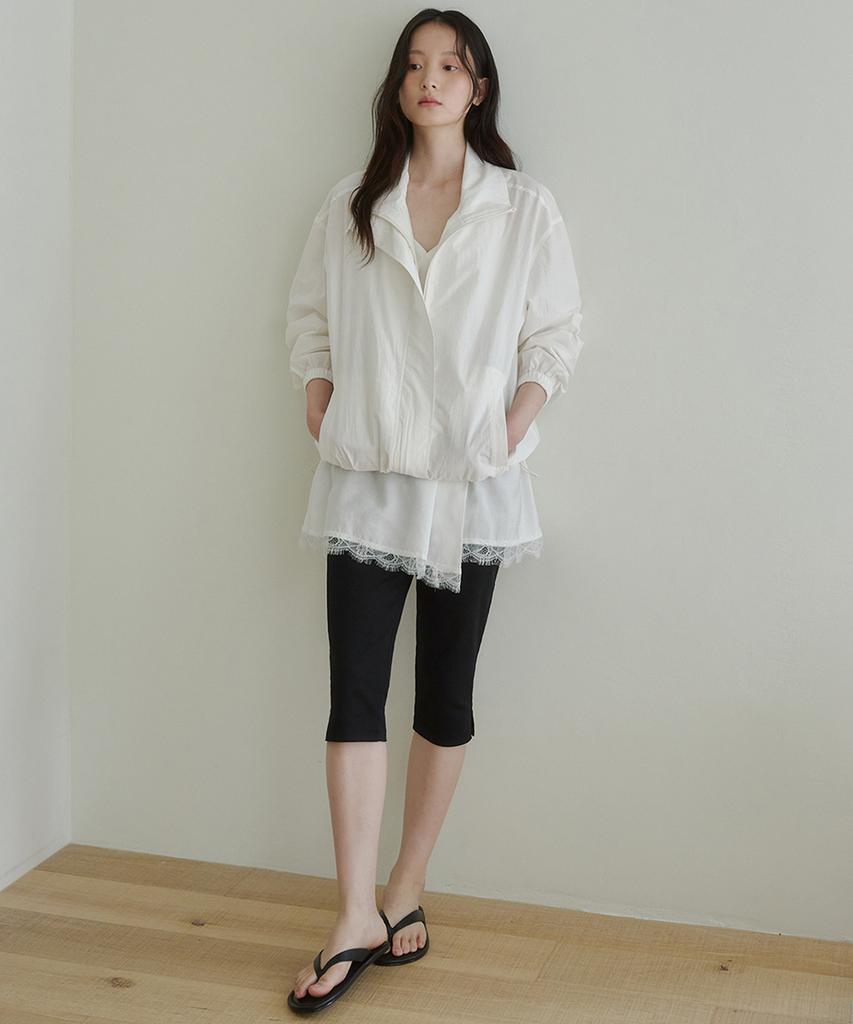 LOVLOV Slim Capri Pants_Black