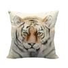 Bear Tiger Lion Fox Wolf Animal Patterns Digital Printing Short Plush Pillow Covers For Car Sofa Office Cushion Cover Home Goods