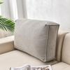Large Rectangular Sofa Cushion: Soft Upholstered Headboard Pillow for Bedroom, Tatami, Lumbar and Waist Support