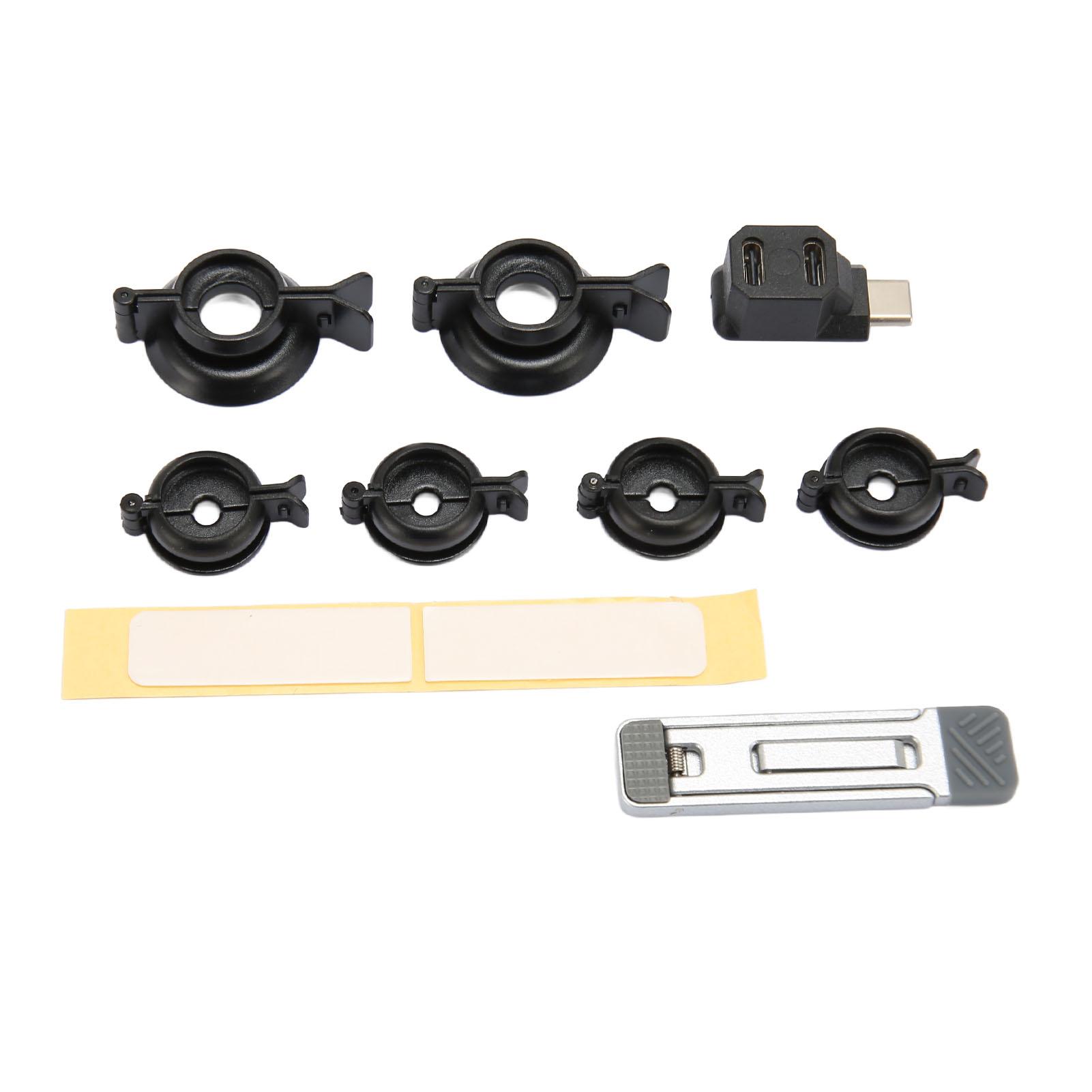 

Комплект защиты стиков 6 накладок на стики Зажимы-стабилизаторы джойстиков с подставкой Адаптер Type-C для Steam Deck для