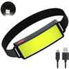 Lampe Frontale LED - AIMOONSA - C02 - COB 500 Lm - USB Rechargeable - IPX4 Étanche (lot 2)