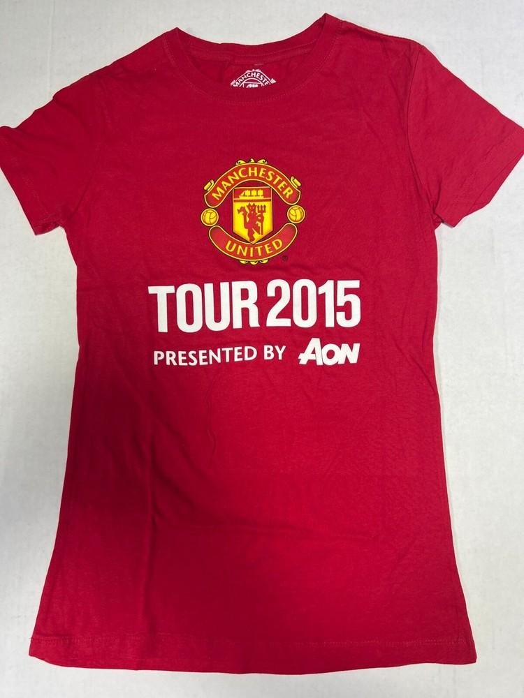 MANCHESTER UNITED USA TOUR 2015 TEE TSHIRT OFFICIAL MERCHANDISE WOMAN Unisex T-Shirt XXXL