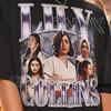 LILY COLLINS Shirt, Lily Collins Retro Tshirt, Lily Collins Tees, Lily Collins Retro 90s Sweater, Lily Collins Merch Gift #saf