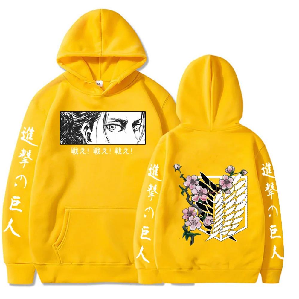 Hot Anime Attack On Titan Plus Size Hoodie Levi Graphic Hooded Men Women Clothes Autumn Warm Sweatshirt Harajuku Streetwear Tops