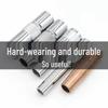 MIG Welding Protective Nozzle & Sleeve Set: 200A-500A Thickened Purple Copper for Gas Shielded Welding